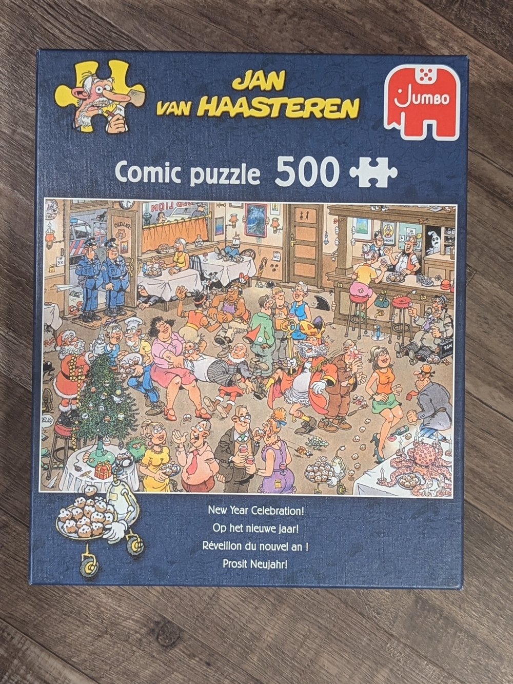 Jan van Haasteren "New Year Celebration!" 500-Piece Comic Jigsaw Puzzle
